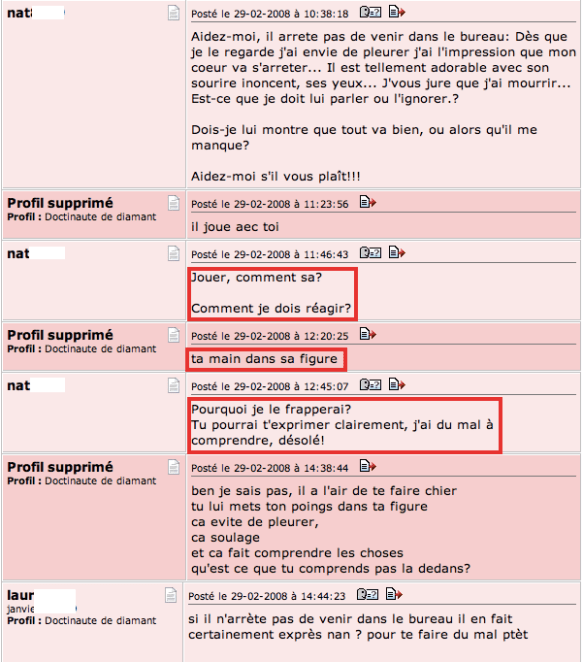 Mon mec ma plaké keske j doi fer